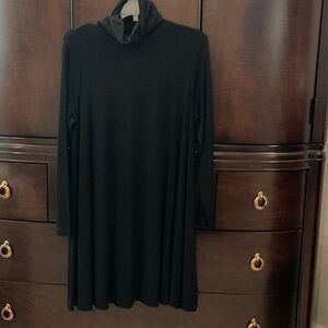 ASOS Petite Black Long Sleeve Dress